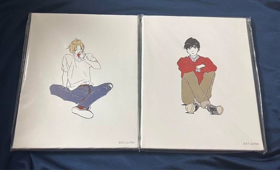 BANANA FISH キャンバスアート　アッシュ　英二 Amazon.co.jp: BANANAFISH キャンバスアート ボード アッシュ
